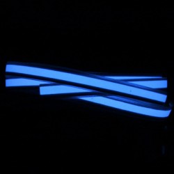 Bande souple lumineuse bleue largeur 1cm